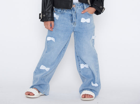 TO BE TOO - jeans fiocchetti abbigliamento est 25 j - GIRL