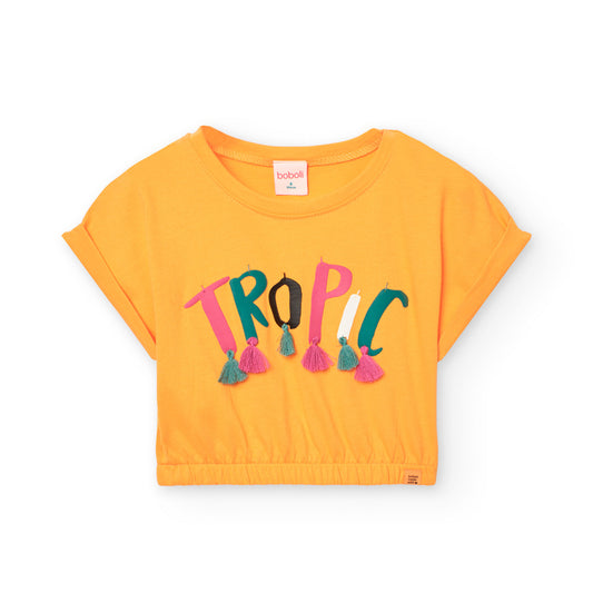 BOBOLI - t-shirt tropical abbigliamento est 25 j - GIRL