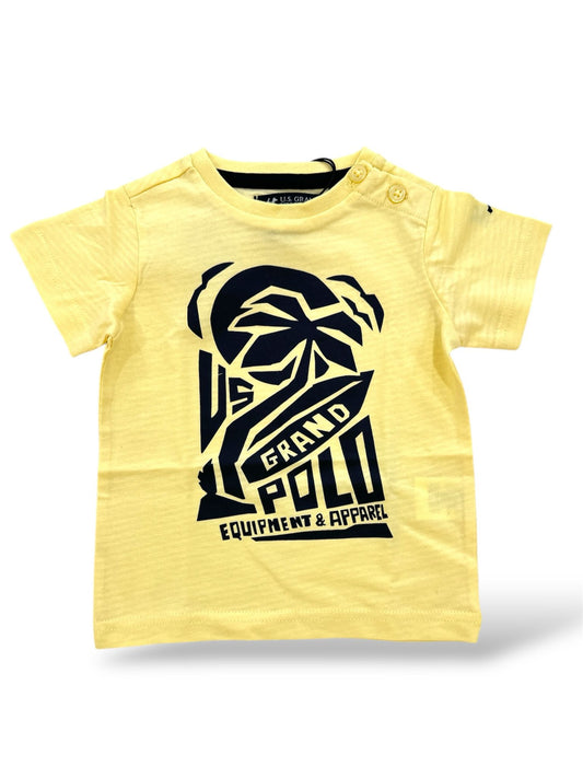 US GRAND POLO - t-shirt manica corta stampata abbigliamento est 25 b - BOY
