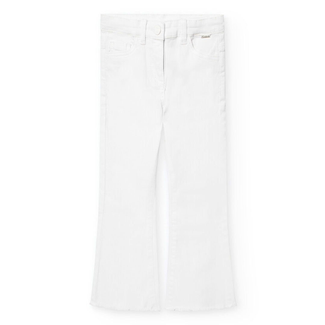 BOBOLI - jeans bianco abbigliamento est 25 j - GIRL