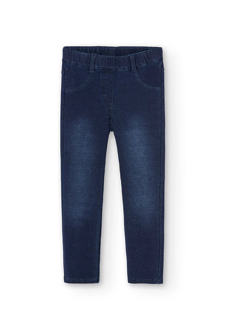 BOBOLI-jeggins jeans scuro