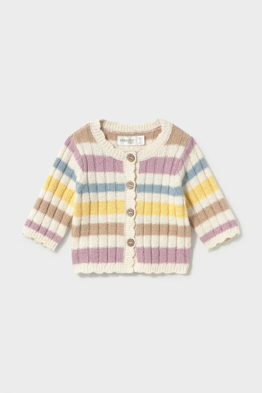 MAYORAL-cardigan multicolor-invernale