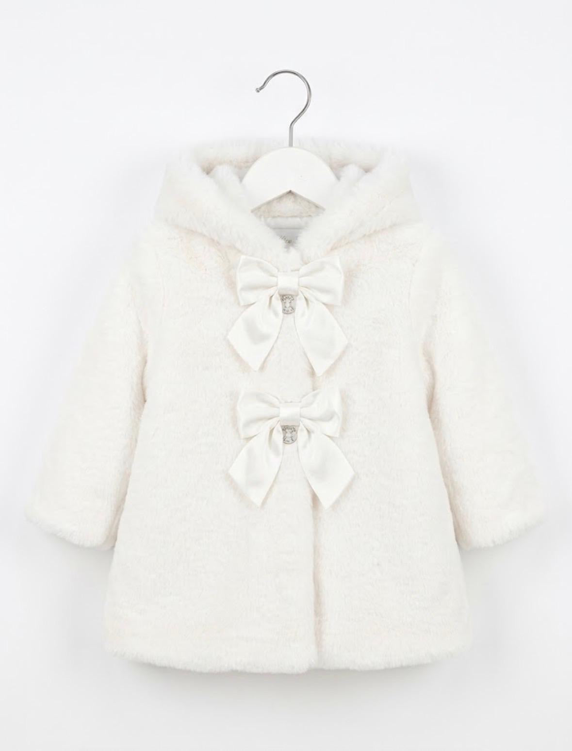 ALICE PI - cappotto in pelliccia con fiocco - invernale