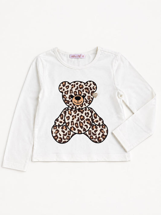ALICE PI - t-shirt orsetto - invernale