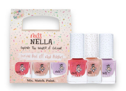 MISS NELLA - trio set smalti