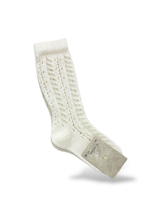 STORY LORIS - calzettone traforato con panna accessori - UNISEX