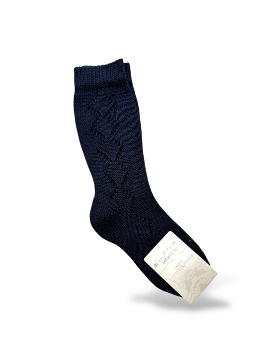 STORY LORIS - calzettone traforato blu accessori - UNISEX