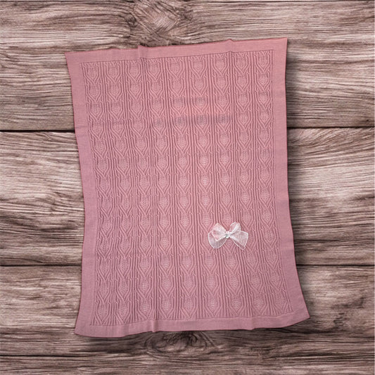 MARLU' - coperta in filo di cotone (set n.23) corredino est 25 - GIRL