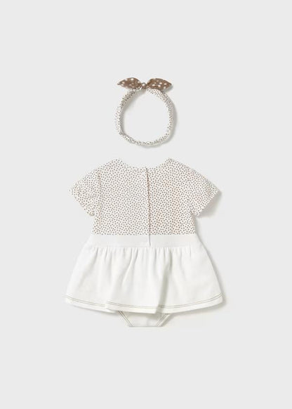MAYORAL - pagliaccetto finta salopette con fascia abbigliamento est 25 b - GIRL
