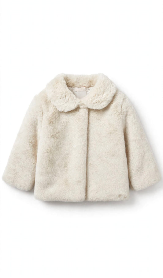 I&M - pelliccia panna