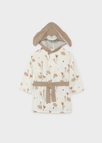 MAYORAL-accappatoio bianco/beige-invernale