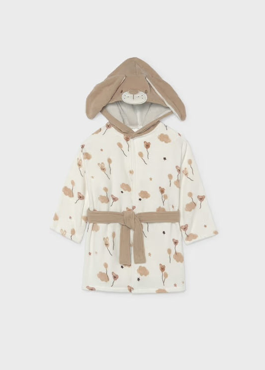 MAYORAL-accappatoio bianco/beige-invernale
