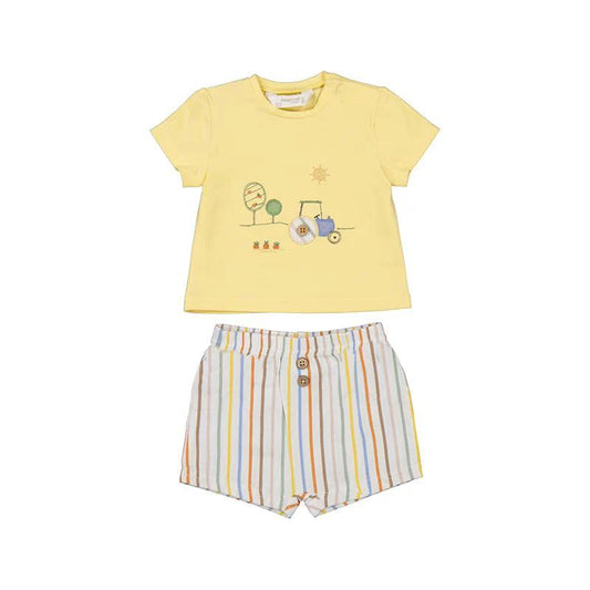 MAYORAL - completo 2 pz trattore abbigliamento est 25 b - BOY