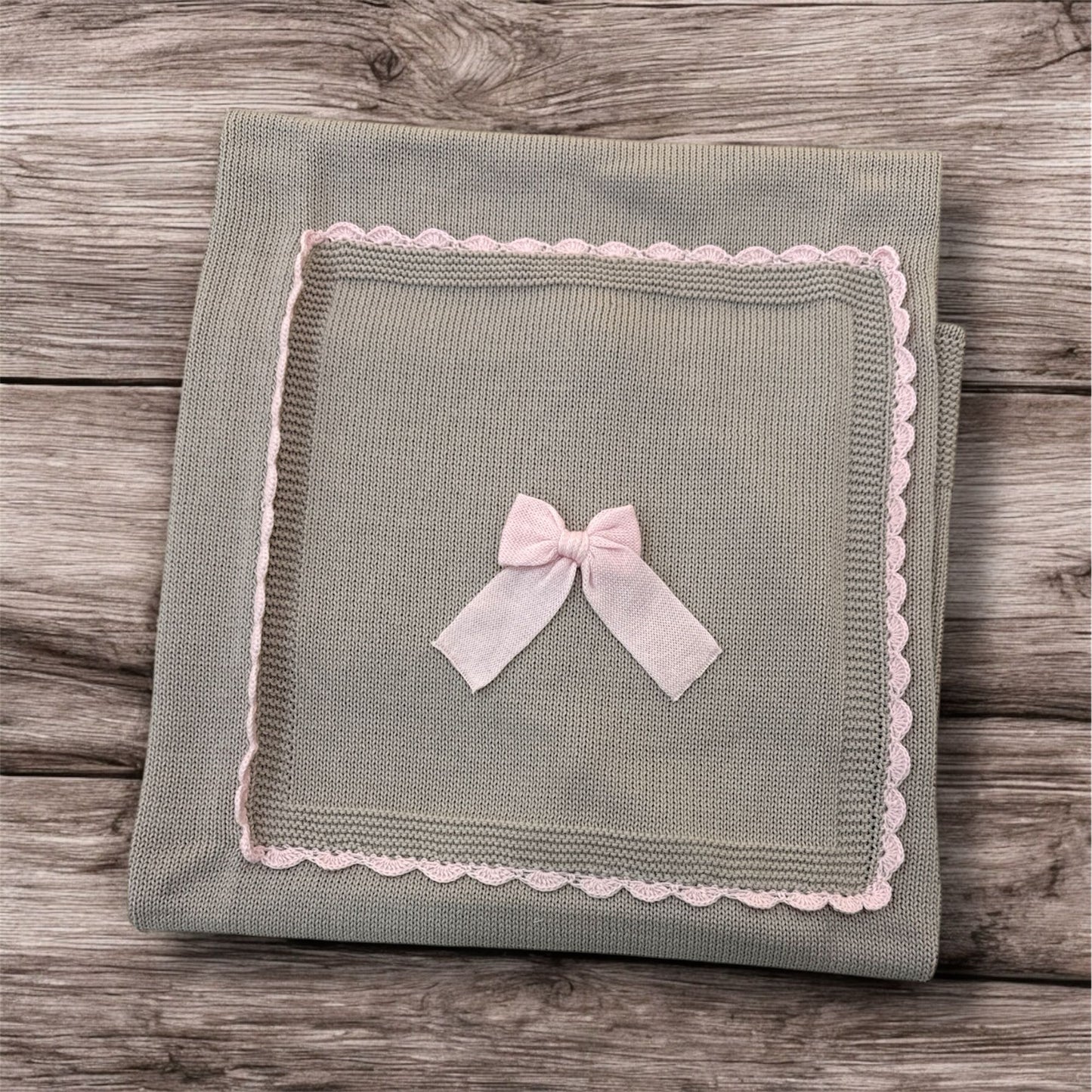 BABY LORD - coperta in filo di cotone corredino est 25 - GIRL