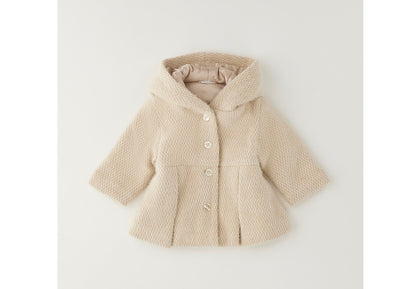 MINIBANDA - cappottino bimba beige - invernale