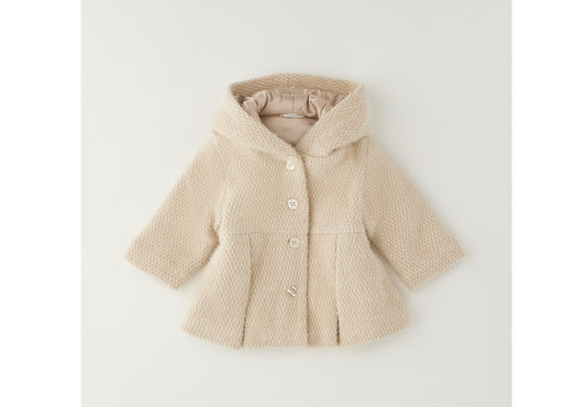 MINIBANDA - cappottino bimba beige - invernale