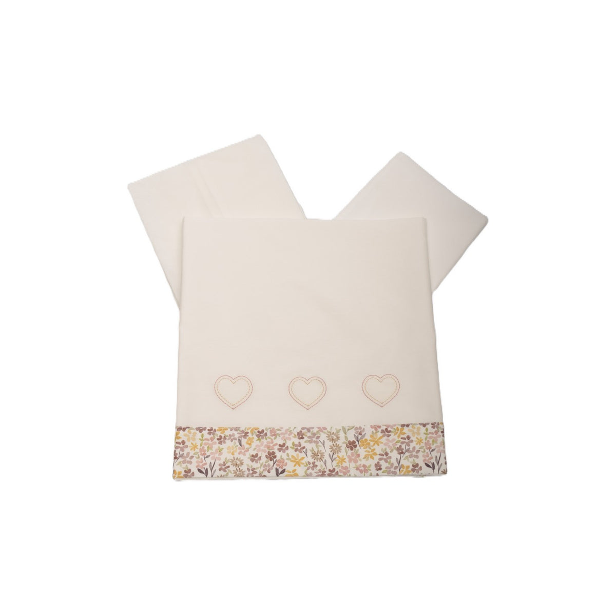 BARCELLINO - set lenzuolino bianco verde multicolor