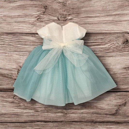 MARLU' - abito tulle e fiori cerimonia abbigliamento est 25 - GIRL