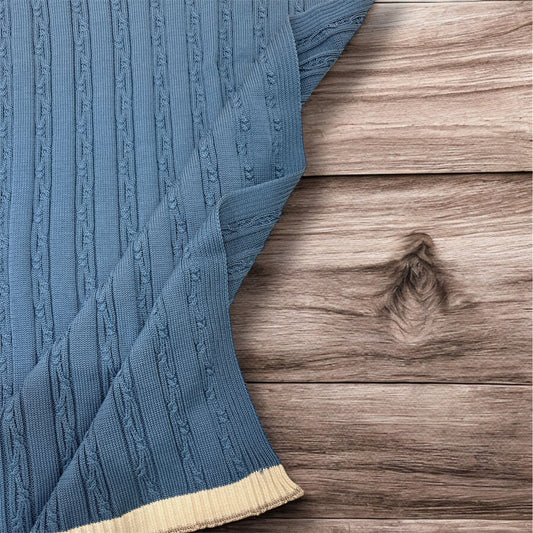 MARLU' - coperta in filo di cotone (set n.56) corredino est 25 - BOY