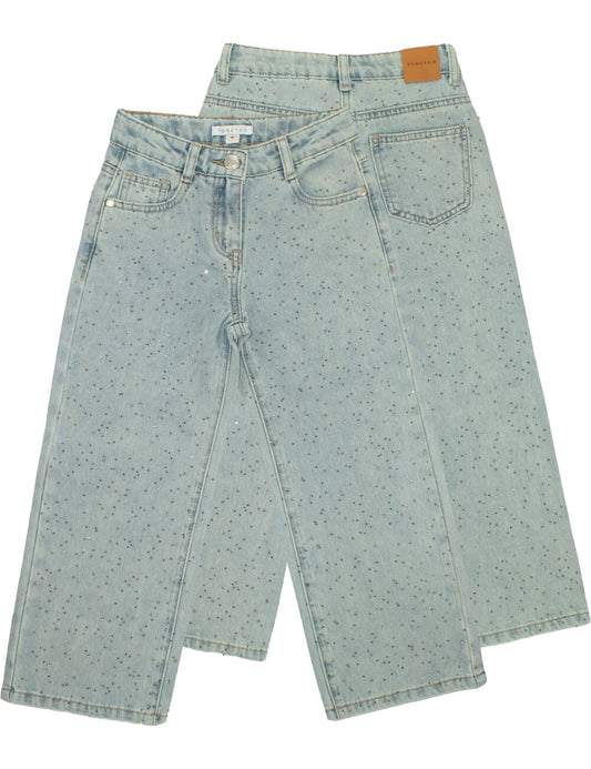 TO BE TOO - jeans con brillantini abbigliamento invernale 25/26 j - GIRL