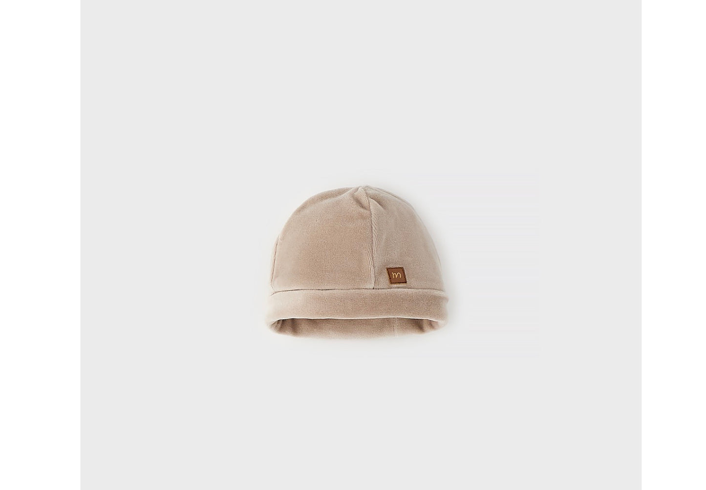 MINIBANDA - cappellino in ciniglia beige - invernale