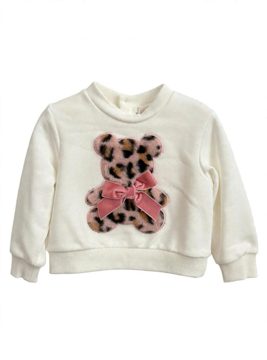 ALICE PI - felpa orso pelliccia -invernale