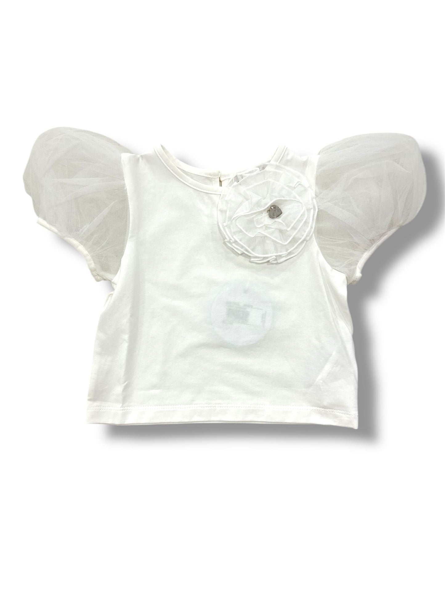 ALICE PI - t-shirt manica tulle abbigliamento est 25 b - GIRL