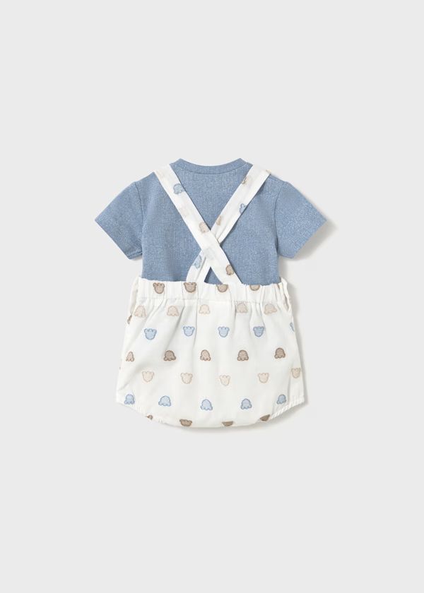 MAYORAL - completo 2 pz salopette orsetti abbigliamento est 25 b - BOY