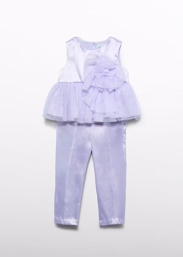 ABEL & LULA - completo pantalone satin abbigliamento est 25 j - GIRL
