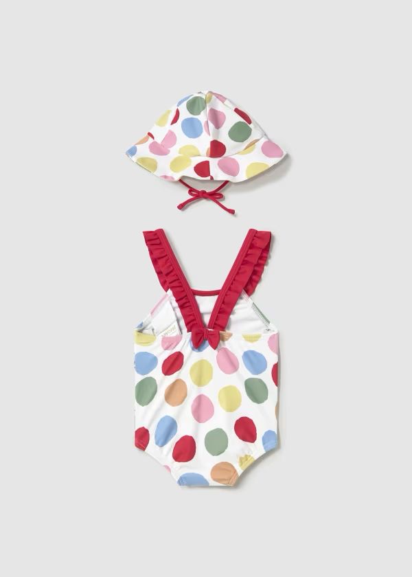 MAYORAL - costume con cappello protezione solare summer - GIRL