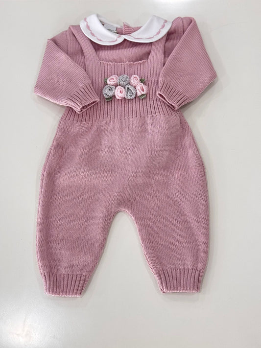 MARLU' - salopette 2 pz love 100% lana (set. 19) corredino invernale 25/26 - GIRL