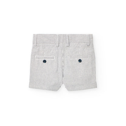 BOBOLI - bermuda a righe abbigliamento est 25 j - BOY