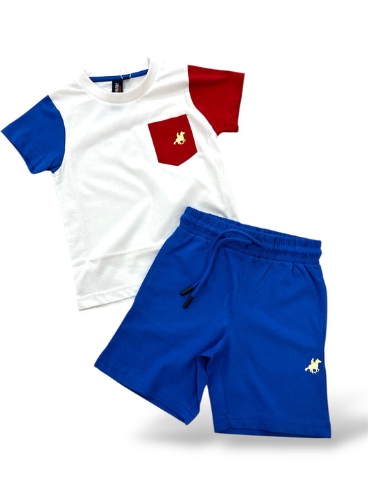 US GRAND POLO - completo jersey corto abbigliamento est 25 j - BOY