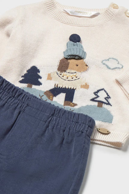 MAYORAL-completo pantalone lungo blu-invernale