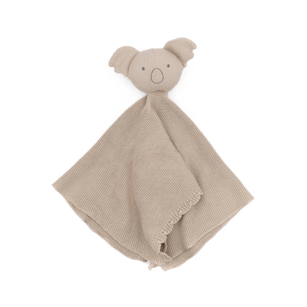 BAMBOOM - doudou in maglia di bamboo beige