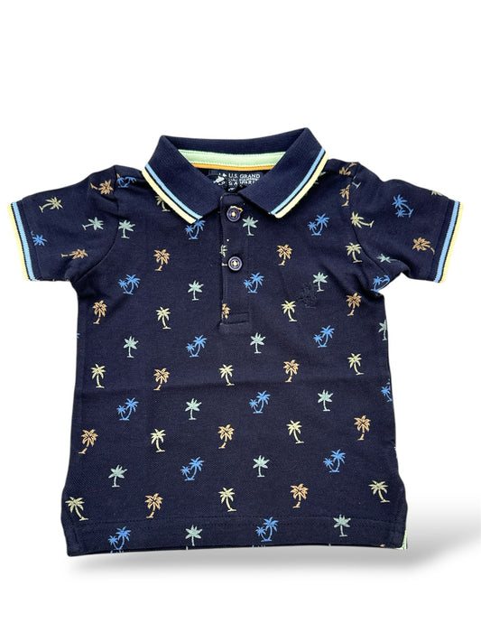 US GRAND POLO - polo manica corta stampata abbigliamento est 25 b - BOY
