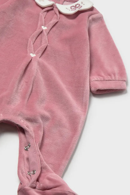 MAYORAL-tutina ciniglia rosa antico-invernale