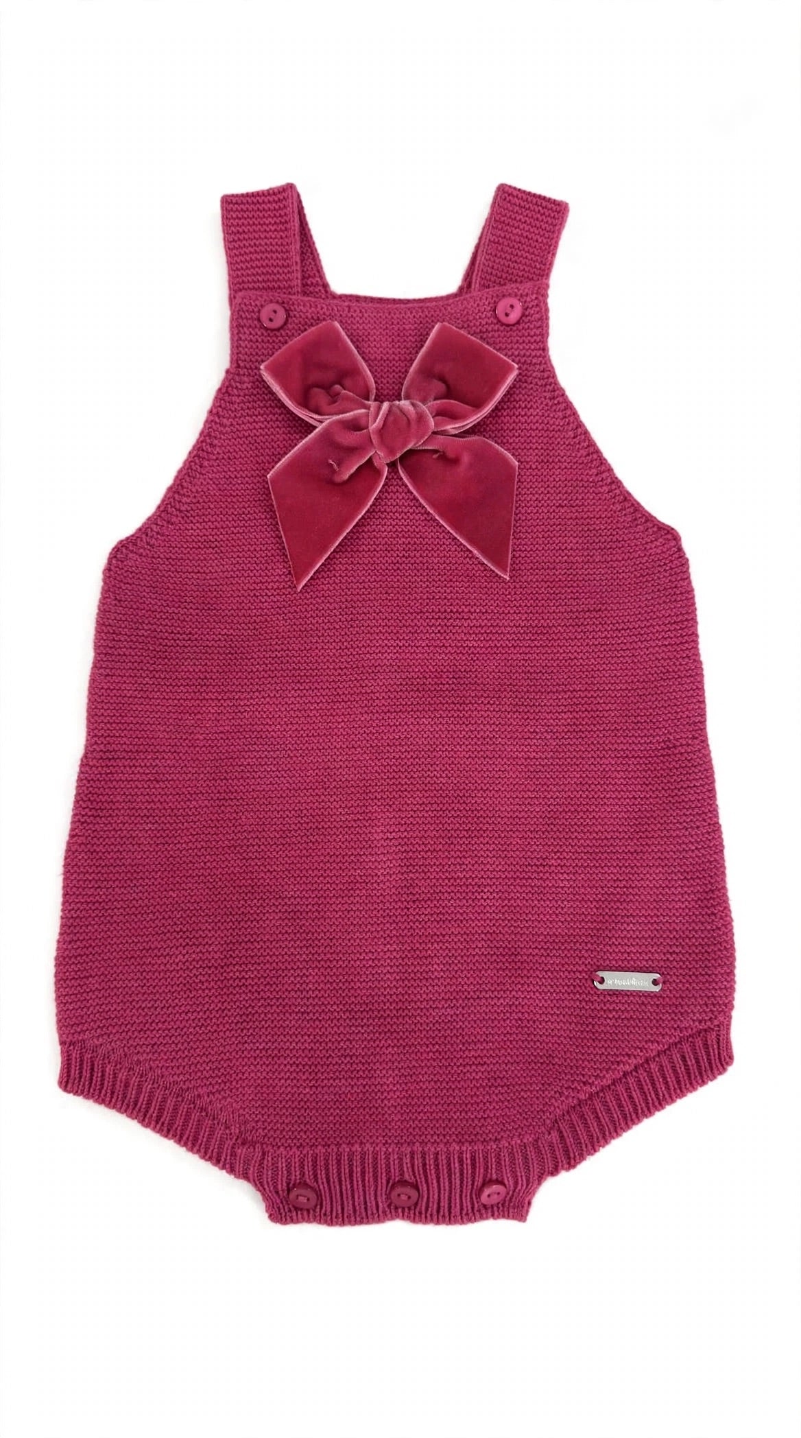 CONDOR-pagliaccetto fiocco velluto fragola-invernale