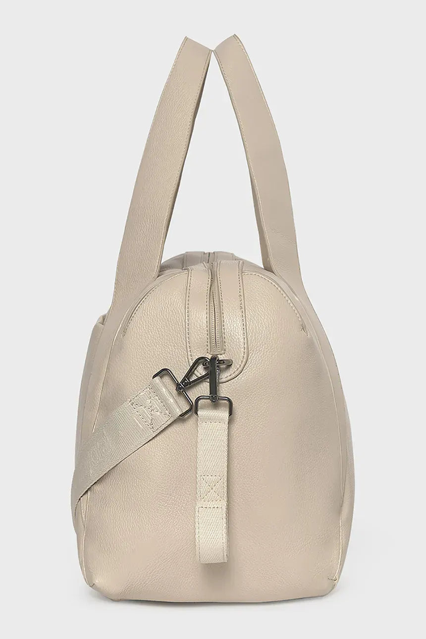 MAYORAL-borsone ecopelle beige-invernale