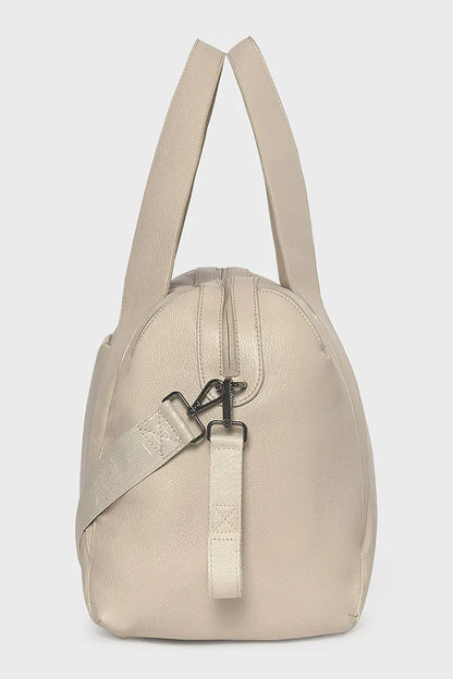 MAYORAL-borsone ecopelle beige-invernale