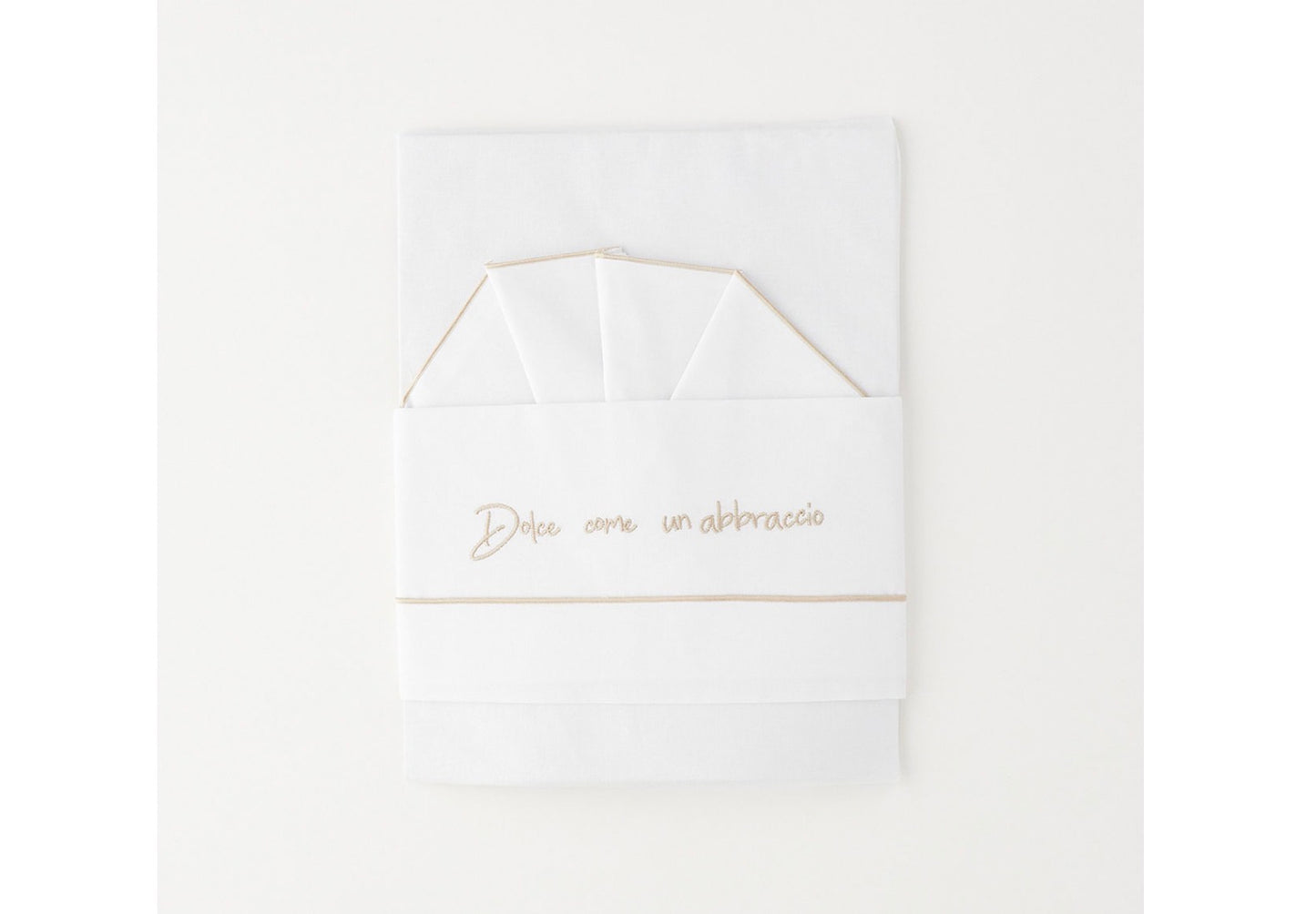 MINIBANDA - set lenzuolino beige