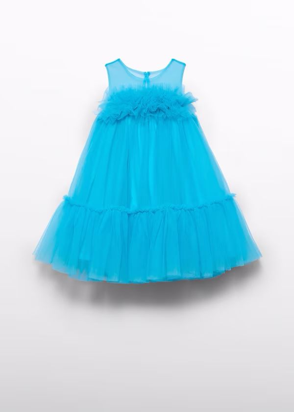 ABEL & LULA - abito tulle voluminoso abbigliamento est 25 j - GIRL