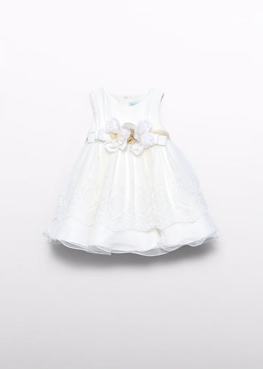 ABEL & LULA - abito tulle ricamo cerimonia est 25 b - GIRL