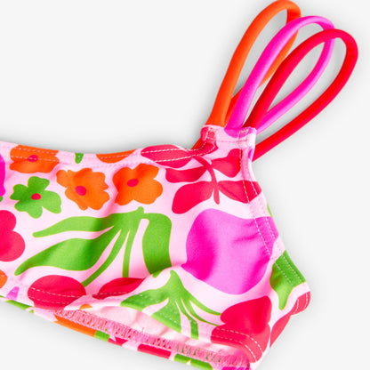 BOBOLI - costume 2 pz monospalla summer - GIRL