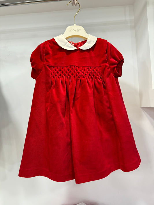 LA SARTORIA DEI PICCOLI - abito con punto smock abbigliamento inv - GIRL