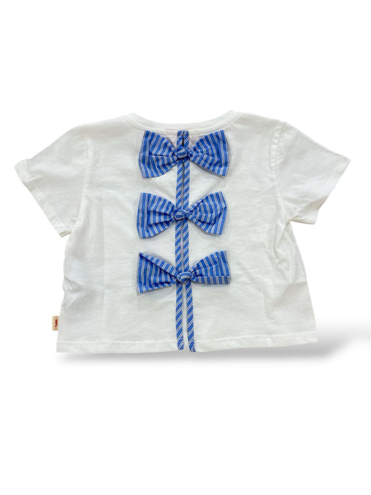 IMPERIAL - t-shirt fiocchi azzurri abbigliamento est 25 j - GIRL