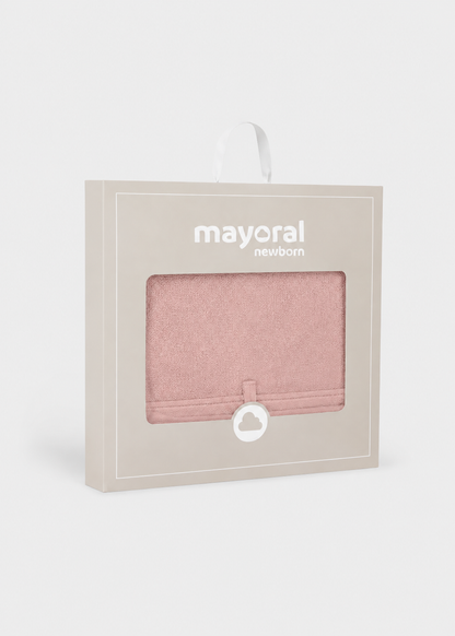 MAYORAL-accappatoio rosa baby-invernale