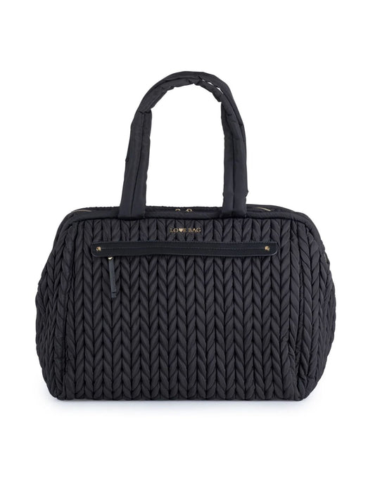 LOVE BAG - borsone ovale nero accessori - UNISEX