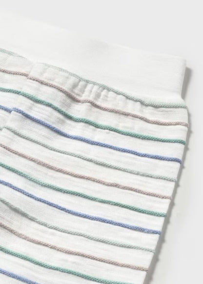MAYORAL - completo 2pz + cuffietta orecchie cotone corredino est 25 - BOY