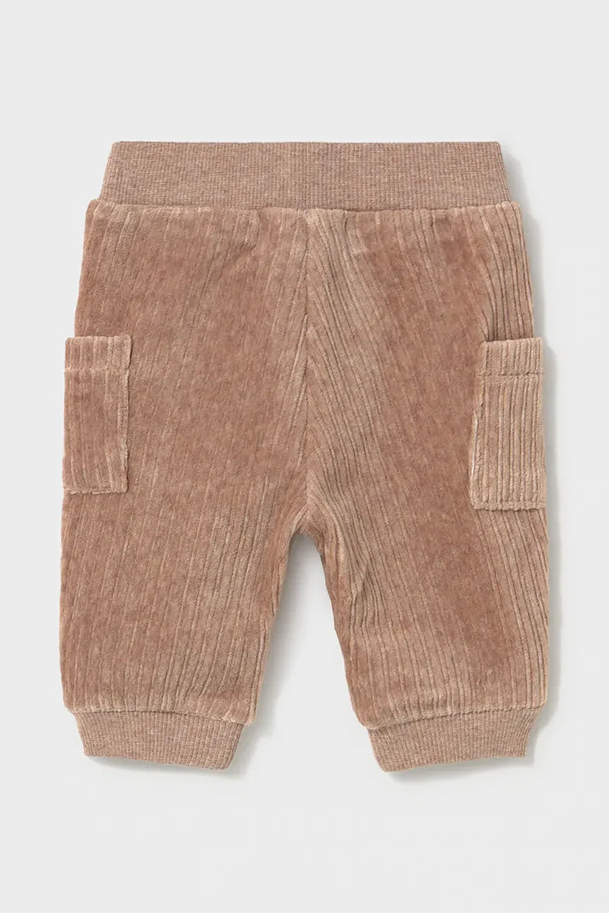 MAYORAL-pantalone velluto tortora-invernale